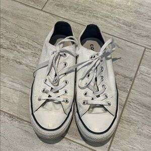 Converse White Low-Top Sneakers